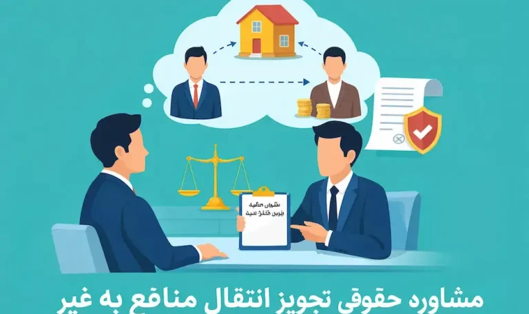 مشاوره حقوقی تجویز انتقال منافع به غیر