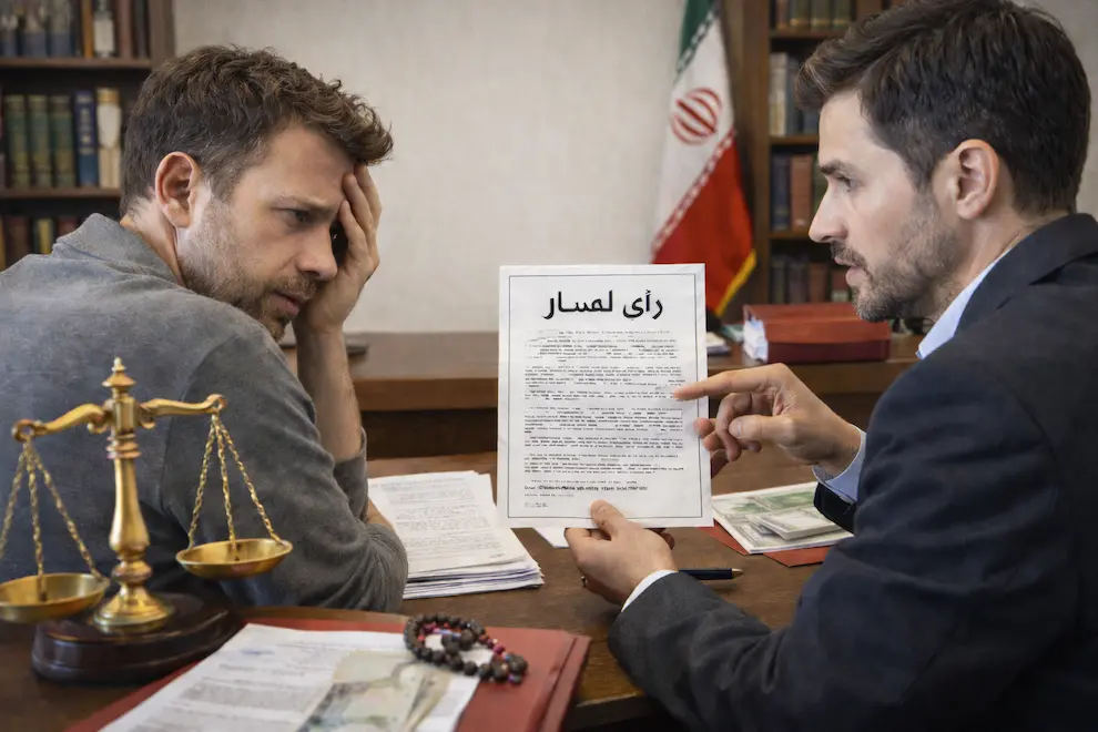 نمونه رای رشوه